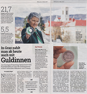 Die Guldinnen in Graz, Kleine Zeitung, 8. Mrz 2017